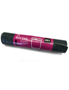 BOLSA BASURA 10U AZUL 50L 60X80 CM