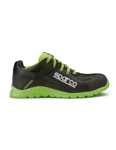 DEPORTIVA S1P SRC NGR/VER FLUO 38