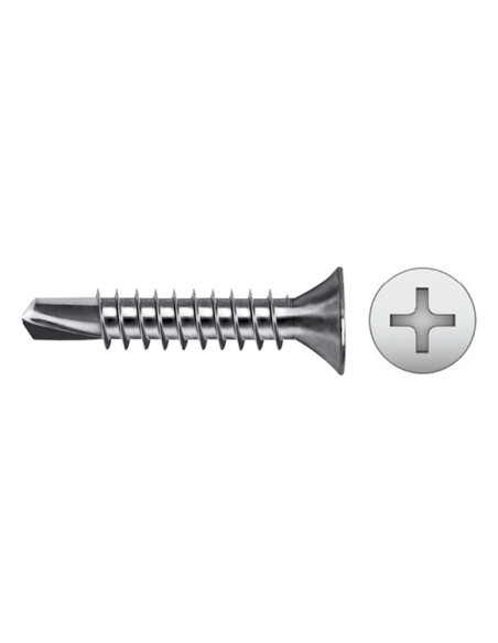 TORNILLO BROCA AVE DIN7504P ZN 4,8X38 MM