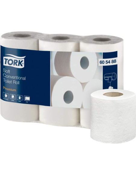 PAPEL HIGIENICO 2C PQ.6 - 40M 322 SERV