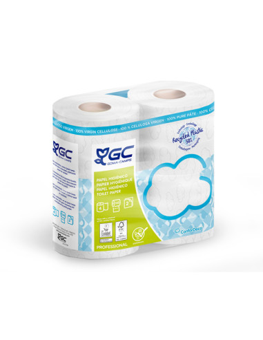 PAPEL HIGIENICO 2C PQ.4 - 14M 140 SERV