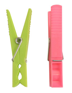 PINZA ROPA PLATICO GIGANT 12 U