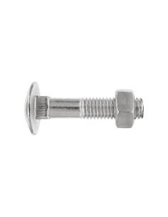 TORNILLO DIN603+TUERCA 934 ZN M10X90