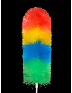 PLUMERO NYLON IRIS MULTICOLOR 70 CM