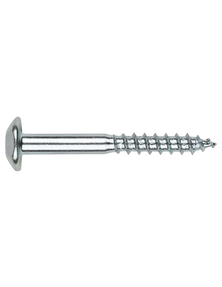 TORNILLO INVIOLABLE ZN C/100 7X80 MM