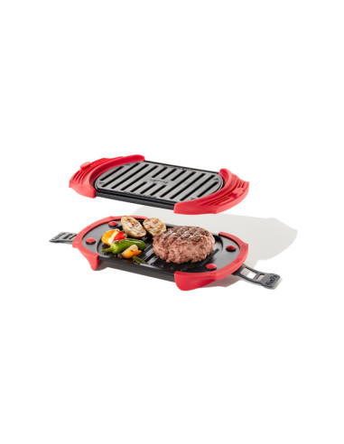 GRILL MICROWAVE ROJO