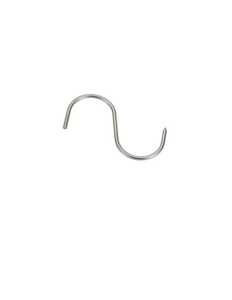 GANCHO CARNICERO INOX BLISTER DE 3 18/8 N-12 120 MM
