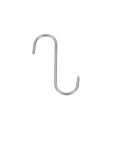 GANCHO CARNICERO INOX BLISTER DE 3 18/8 N-14 140 MM