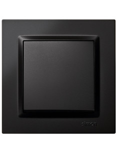 CONMUTADOR EMPOTRAR NEGRO 10 A