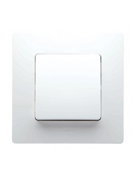 CONMUTADOR EMPOTRAR BLANCO 10 A