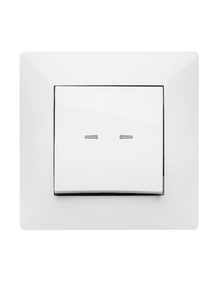 PULSADOR LUMINOSO BLANCO 10 A