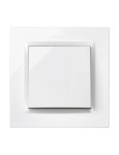 CONMUTADOR EMPOTRAR BLANCO CRUCE 10 A