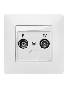 BASE TV EMPOTRAR BLANCO 9,5 MM