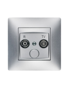 BASE TV EMPOTRAR ALUMINIO 9,5 MM