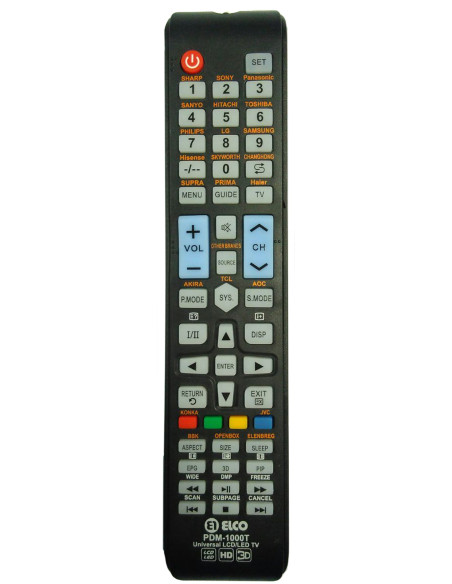 MANDO DISTANCIA UNIVERSAL TV SMART LCD/LED