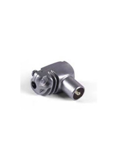 CONECTOR ANTENA TV ACODADO M METALICO