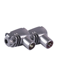 CONECTOR ANTENA TV ACODADO M/H METALI