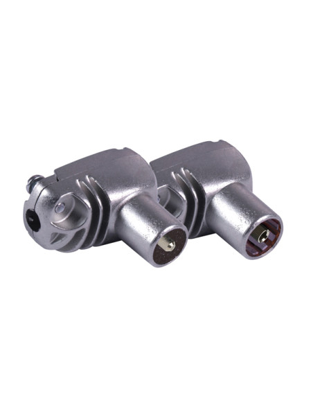 CONECTOR ANTENA TV ACODADO M/H METALI