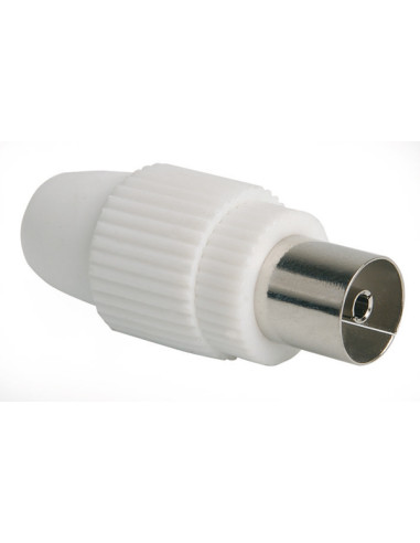 CONECTOR ANTENA TV HEMBRA RECTO