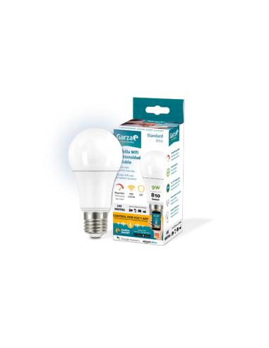 LAMPARA LED WIFI E27 LN REGULABLE 810LM 9 W