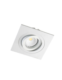 FOCO LED ORIENTABLE CUADRADO BLANCO 6,2 W