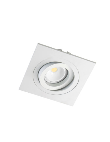 FOCO LED ORIENTABLE CUADRADO BLANCO 6,2 W