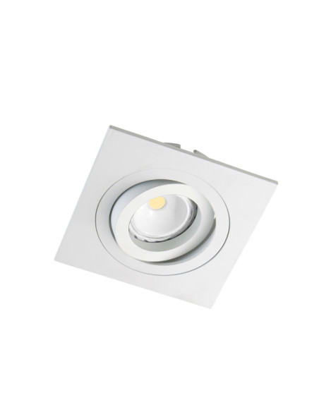 FOCO LED ORIENTABLE CUADRADO BLANCO 6,2 W