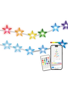 Guirnalda Estrellas SMARTLED 5 m | RGBIC con WiFi