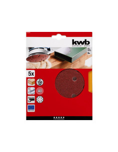 DISCO LIJADORA PARED PQ 5 G80 225 MM