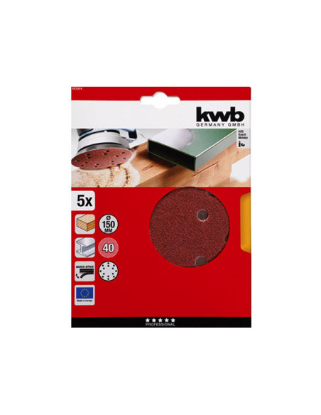 DISCO LIJADORA PARED PQ 5 G80 225 MM