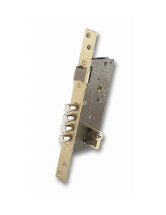 CERRADURA SEGURIDAD ALUM BLCO 50 MM
