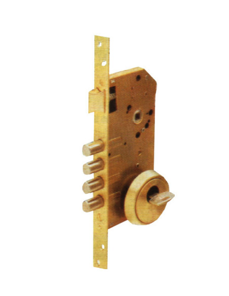 CERRADURA SEGURIDAD C/RED DOR 50 MM