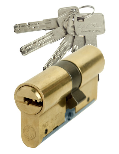 BOMBILLO SEGURIDAD ANTIRROTURA LATON C65 35X35 MM