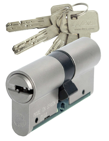 BOMBILLO SEGURIDAD ANTIRROTURA NIQUEL C65 30X30 MM