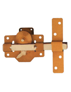 CERROJO SEGURIDAD ORO C/PALANC 105X170 MM