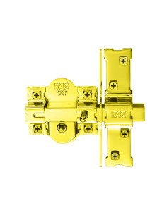 CERROJO UVE DORADO 80