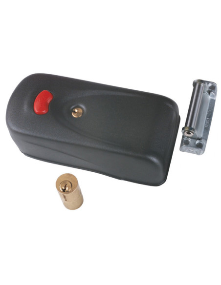 CERRADURA ELECTRICA SOBREPONER LLAVE+PULSADOR