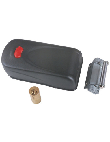 CERRADURA ELECTRICA SOBREPONER MADERA C/LLAVE+PULS