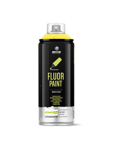 PINTURA AEROSOL AMARILLO FLUOR 400 ML