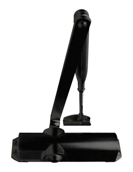 CIERRAPUERTA CR NEGRO UNIK3500