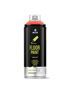PINTURA AEROSOL ROJO FLUOR 400 ML