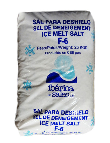 SACO SAL MINERAL DESHIELO 25 KG