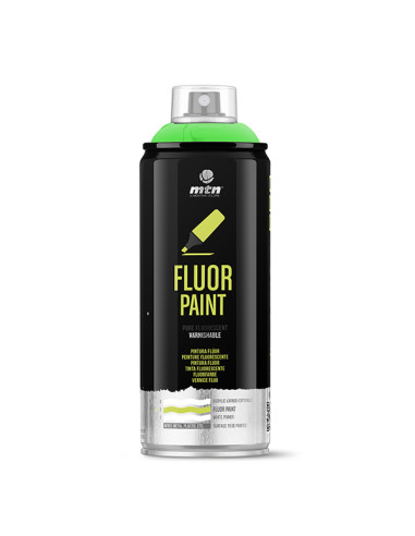 PINTURA AEROSOL VERDE FLUOR 400 ML