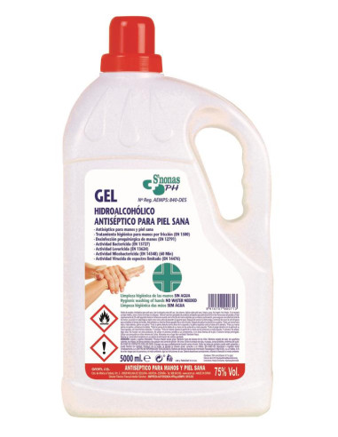 GEL HIDROALCOHOL ANTISEPTICO 5 L