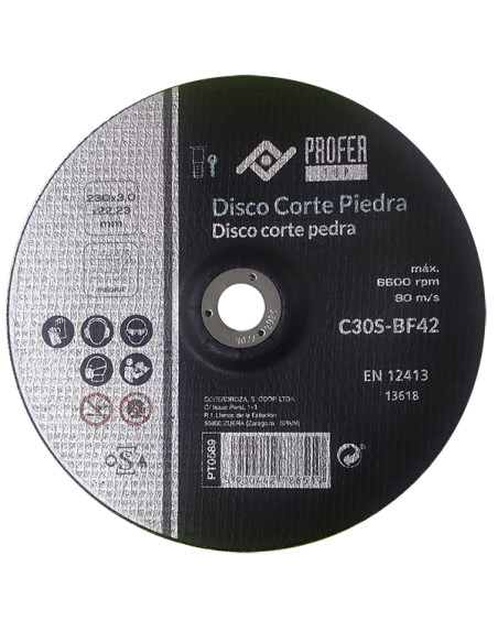 DISCO C PIEDRA PRO 230X3 MM