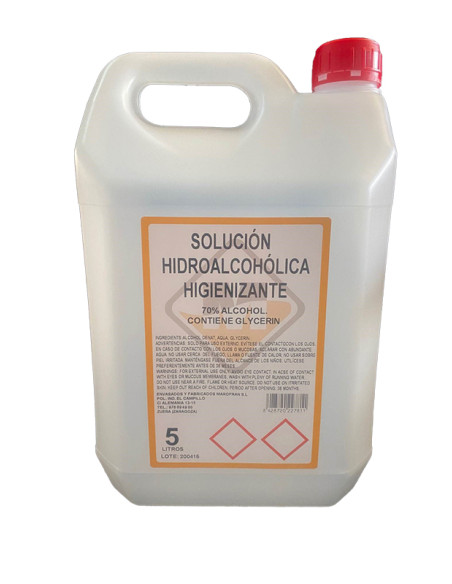 SOLUCION HIDROALCOHOLICA HIGIE 100 ML