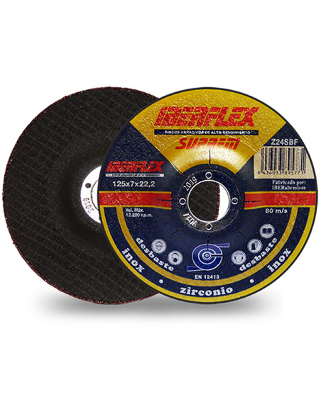 DISCO DESBASTE ACERO A24M 178X7 MM