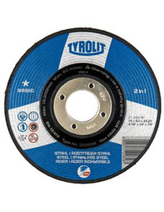 DISCO DESBASTE 27 ACERO/INOX A30BF 178X6 MM