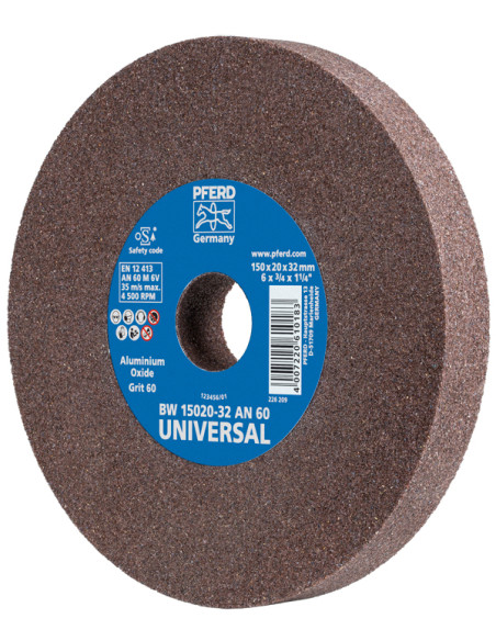 MUELA ABRASIVA 60 ESMERILADORA 150 MM
