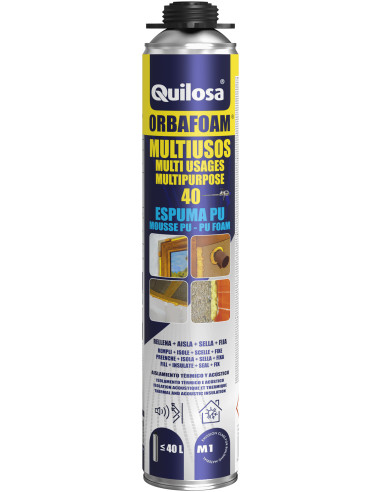 ESPUMA POLIURET PISTOLA 750 ML